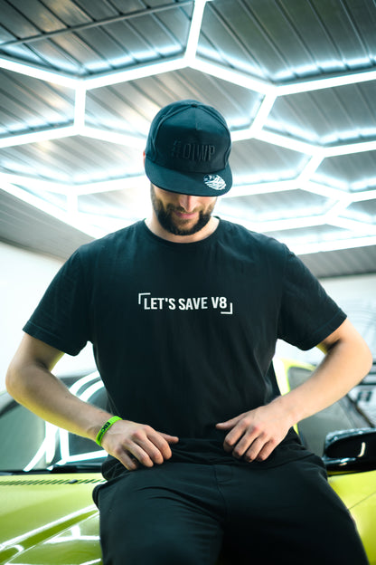 Kempson UNISEX T-SHIRT - "Let's save V8"