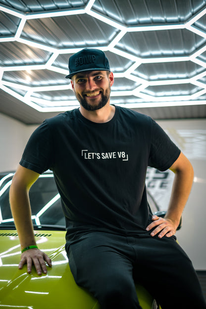 Kempson UNISEX T-SHIRT - "Let's save V8"