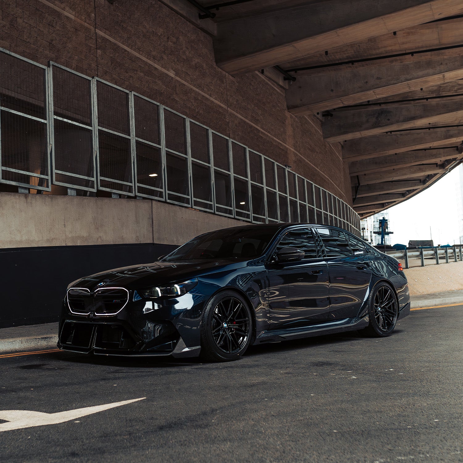 MHC+ BMW G90 & G99 M5 Pre Preg Carbon Fibre Performance Style Front Splitter