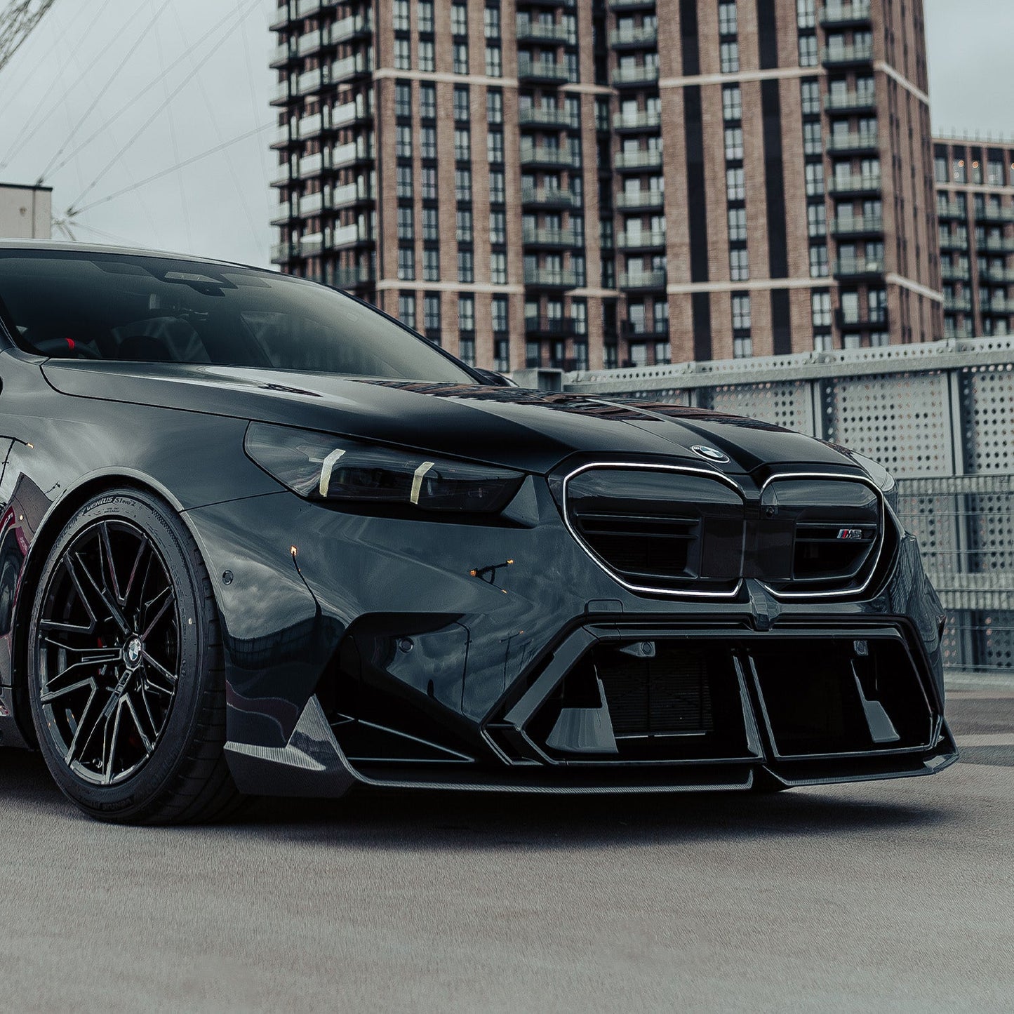 MHC+ BMW G90 & G99 M5 Pre Preg Carbon Fibre Performance Style Front Splitter