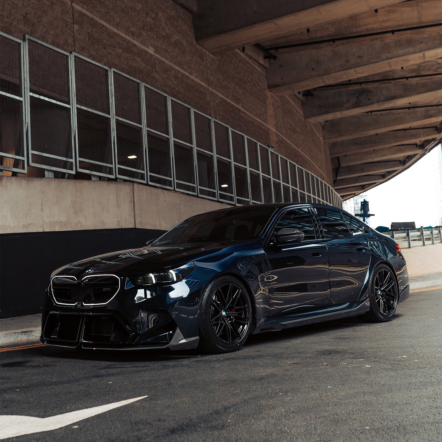 MHC+ BMW G90 & G99 M5 Pre Preg Carbon Fibre Performance Style Side Skirts