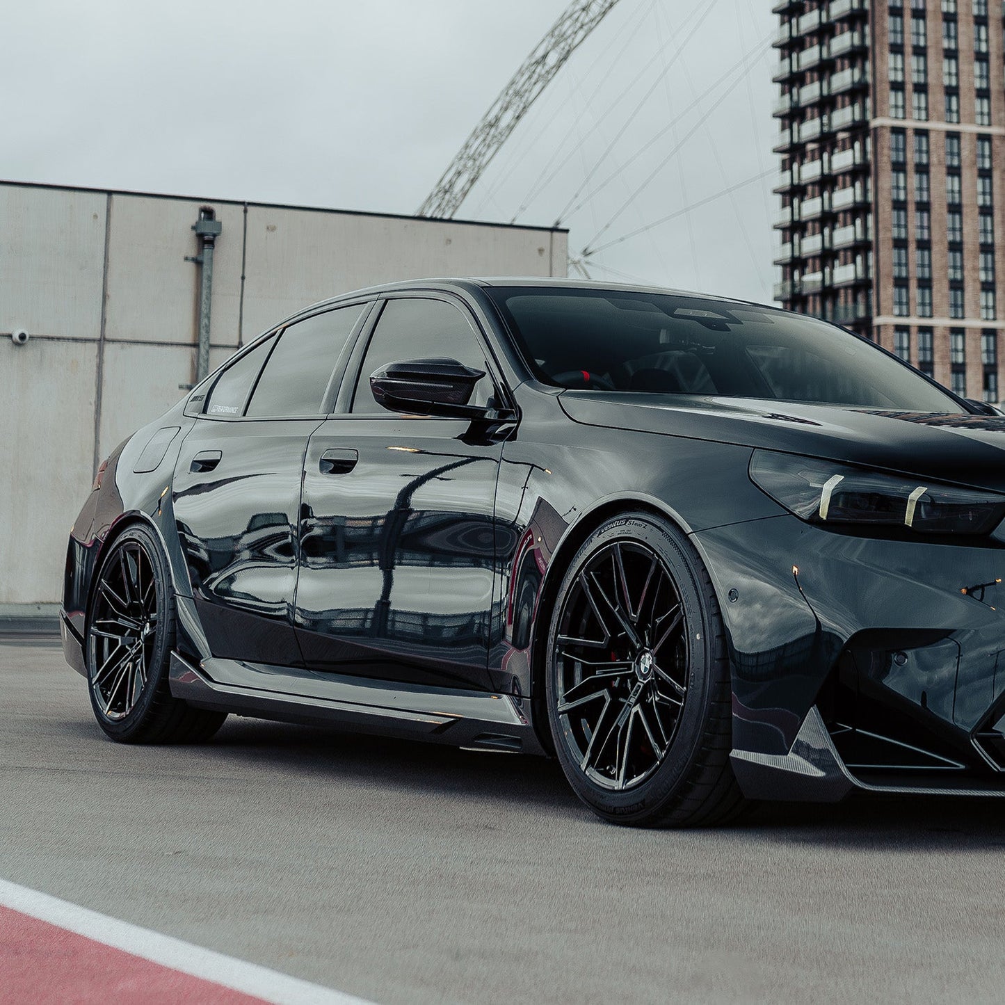 MHC+ BMW G90 & G99 M5 Pre Preg Carbon Fibre Performance Style Side Skirts