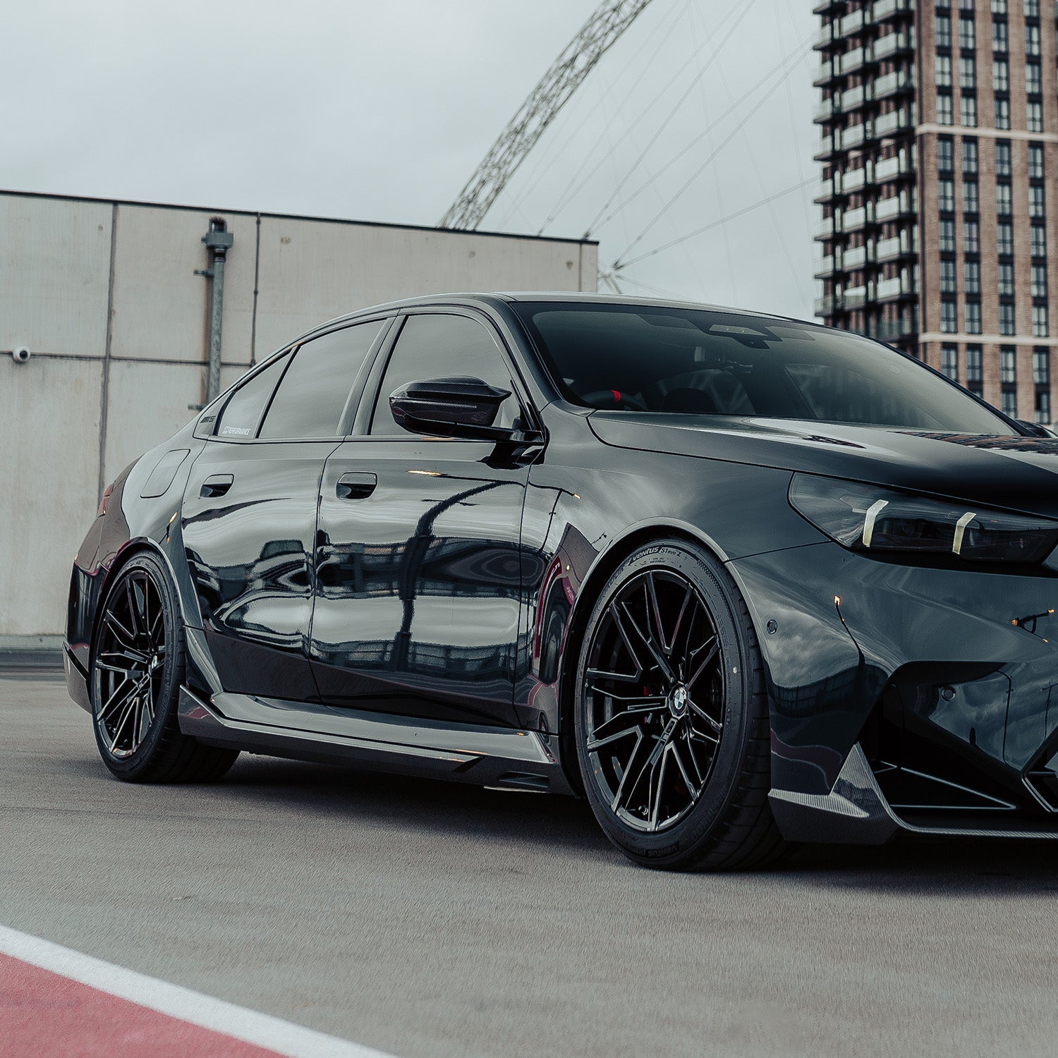 MHC+ BMW G90 & G99 M5 Pre Preg Carbon Fibre Performance Style Side Skirts