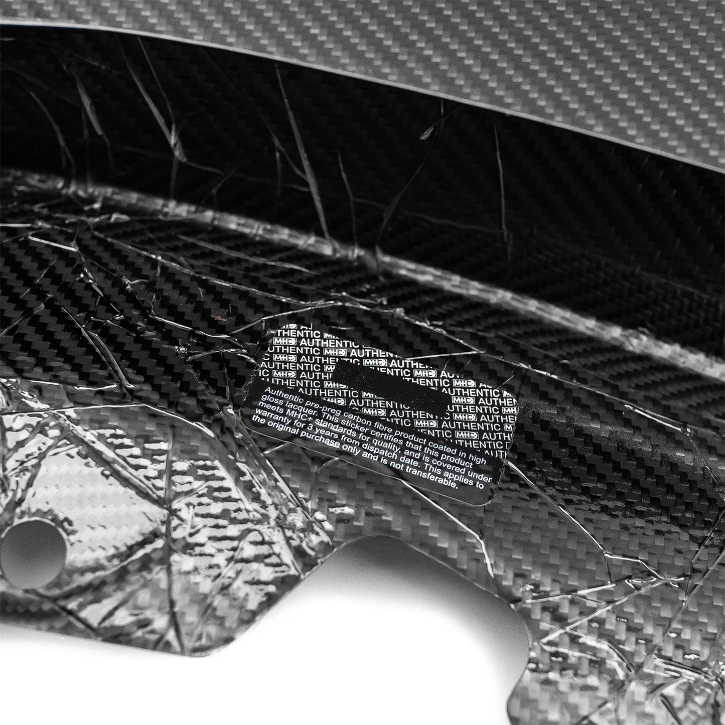 MHC+ BMW G90 & G99 M5 SP90 Pre Preg Carbon Fibre Front Splitter