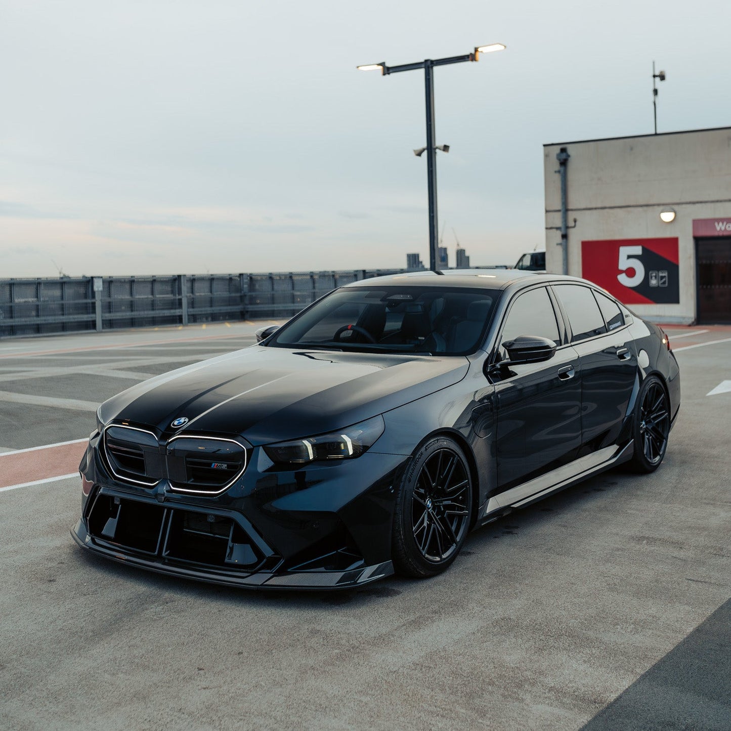 MHC+ BMW G90 & G99 M5 SP90 Pre Preg Carbon Fibre Front Splitter