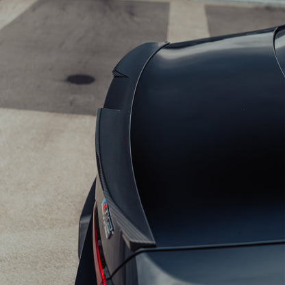 MHC+ BMW G90 M5 Pre Preg Carbon Fibre Performance Style Rear Spoiler